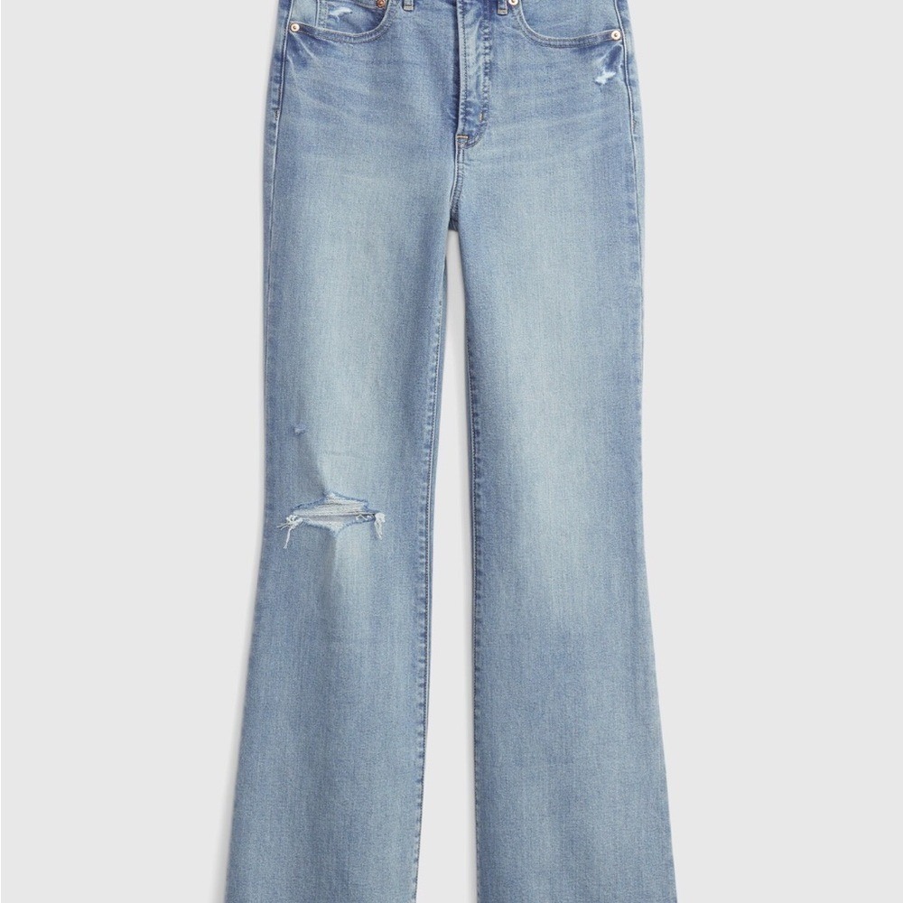 GAP 70's Flare Jeans‎ with Distressed Detail